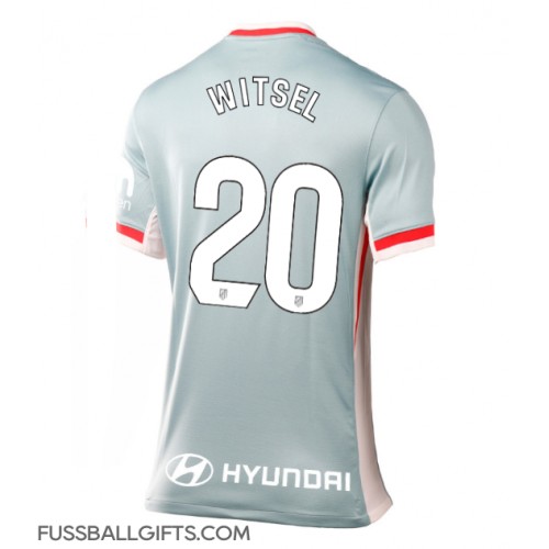 Atletico Madrid Axel Witsel #20 Fußballbekleidung Auswärtstrikot Damen 2024-25 Kurzarm